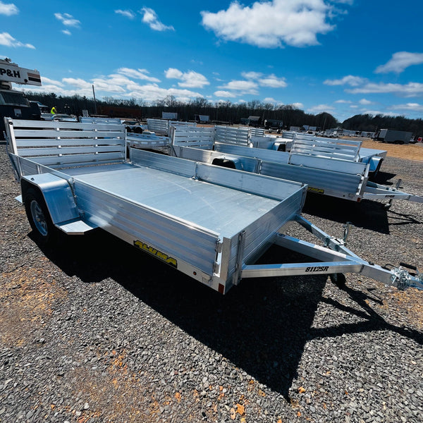 2027 ALUMA 81"X12' UTILITY (8112S-R-BT-SR)