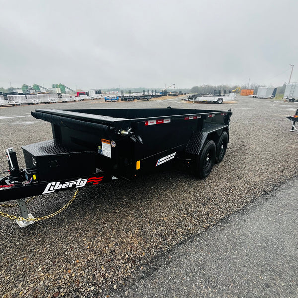 2026 LIBERTY 6X12 DUMP 10K W/ TARP & RAMPS