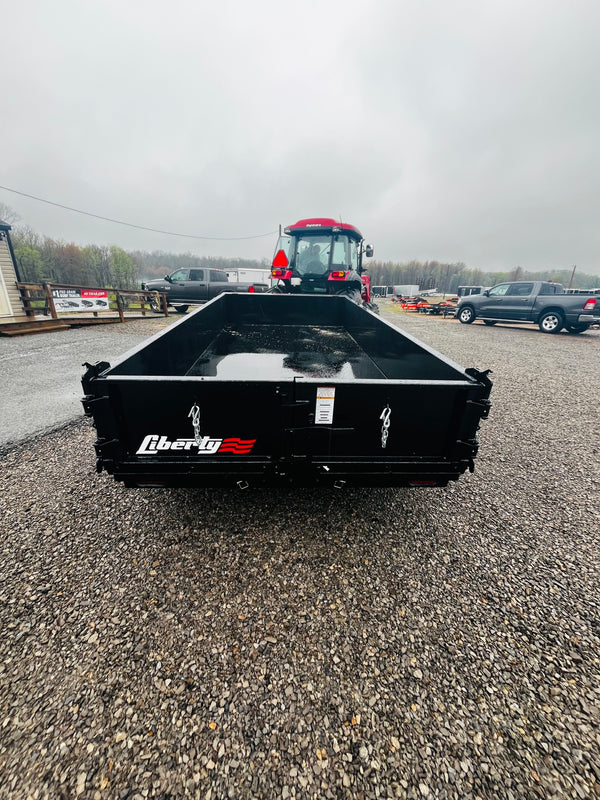 2026 LIBERTY 6X12 DUMP 10K W/ TARP & RAMPS