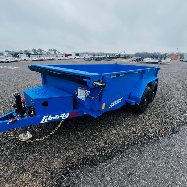 2026 LIBERTY 6X12 DUMP 10K W/ TARP & RAMPS