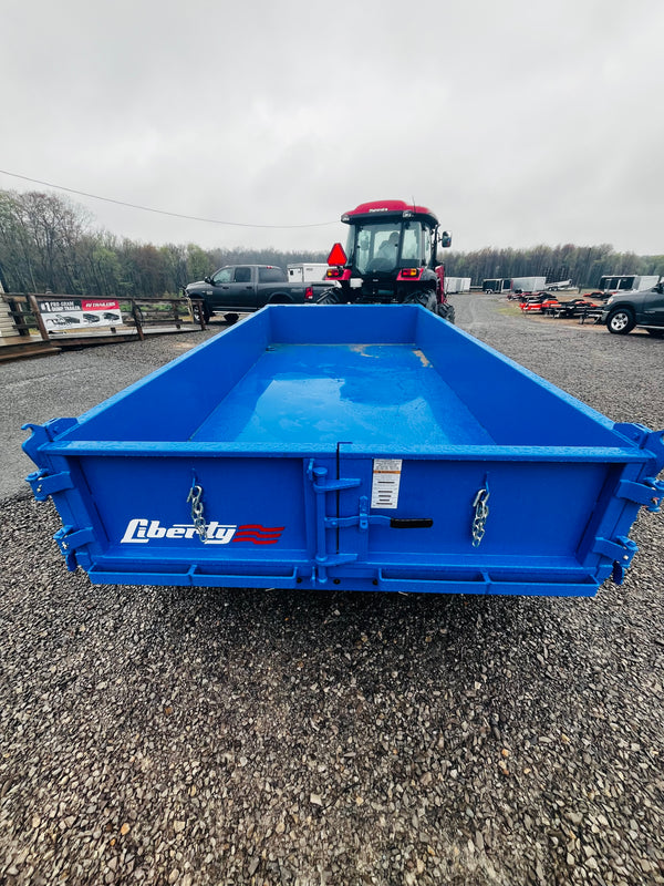 2026 LIBERTY 6X12 DUMP 10K W/ TARP & RAMPS