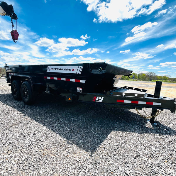 2027 PJ DT 7X16 DUMP 15.4K GVWR