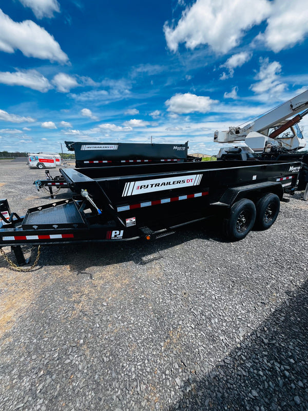 2027 PJ DT 7X16 DUMP 15.4K GVWR