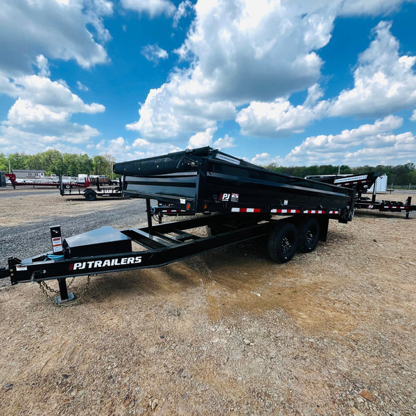 2027 PJ D8 8X16 DECKOVER DUMP 16K GVWR