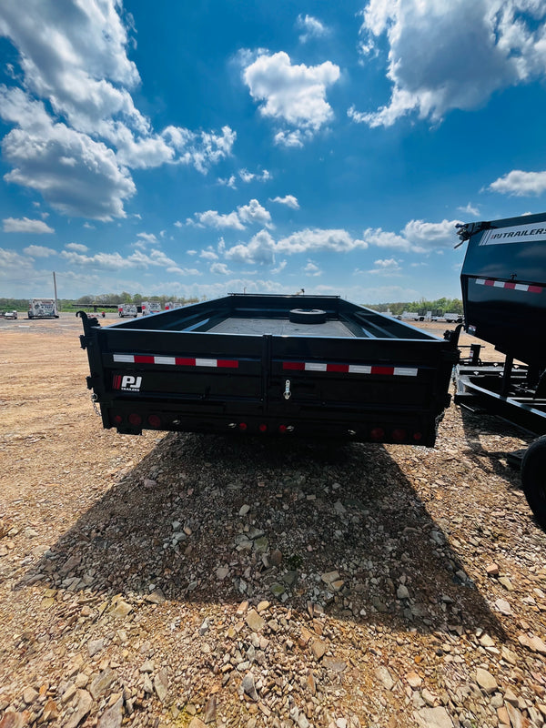 2027 PJ D8 8X16 DECKOVER DUMP 16K GVWR