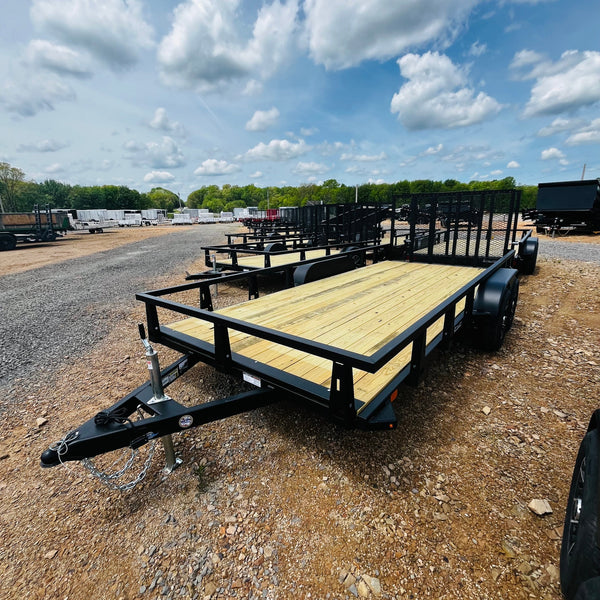 2026 HTC 7x16 Tandem Utility Trailer
