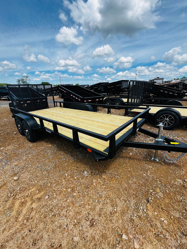 2026 HTC 7x16 Tandem Utility Trailer