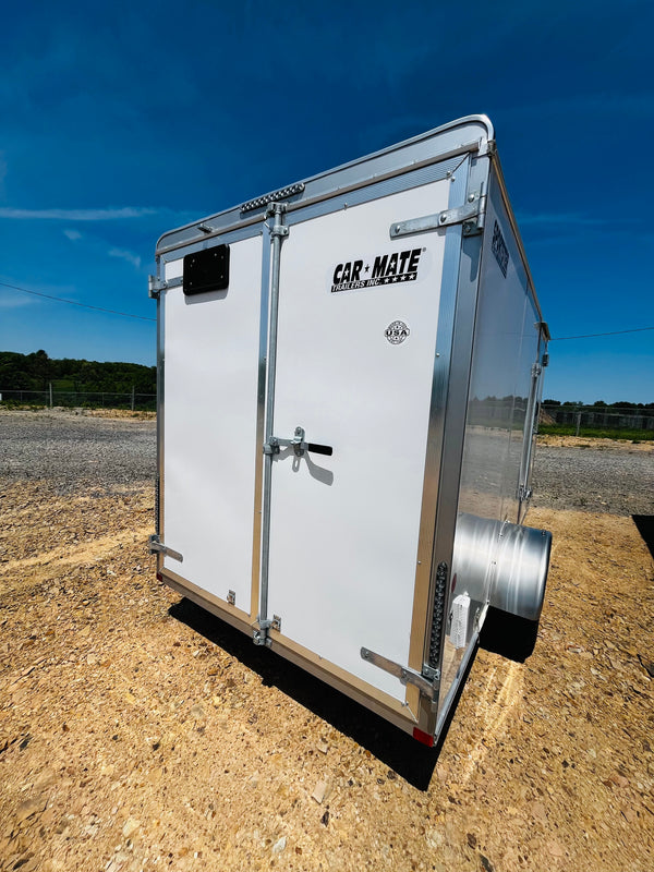 2026 CARMATE 6X12 SPORSTER W/ BARN DOORS & ADDITIONAL 6" HEIGHT
