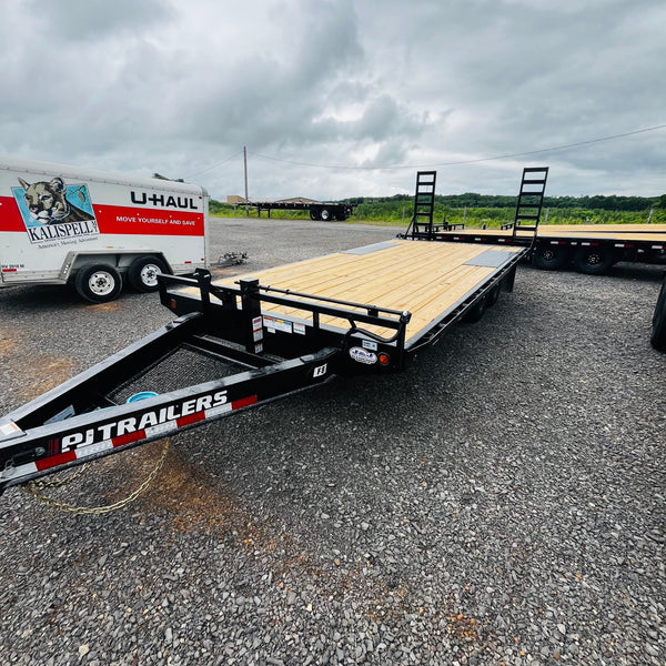 2027 PJ F8 8.5X20 DECKOVER FLATBED TRAILER 14K GVWR