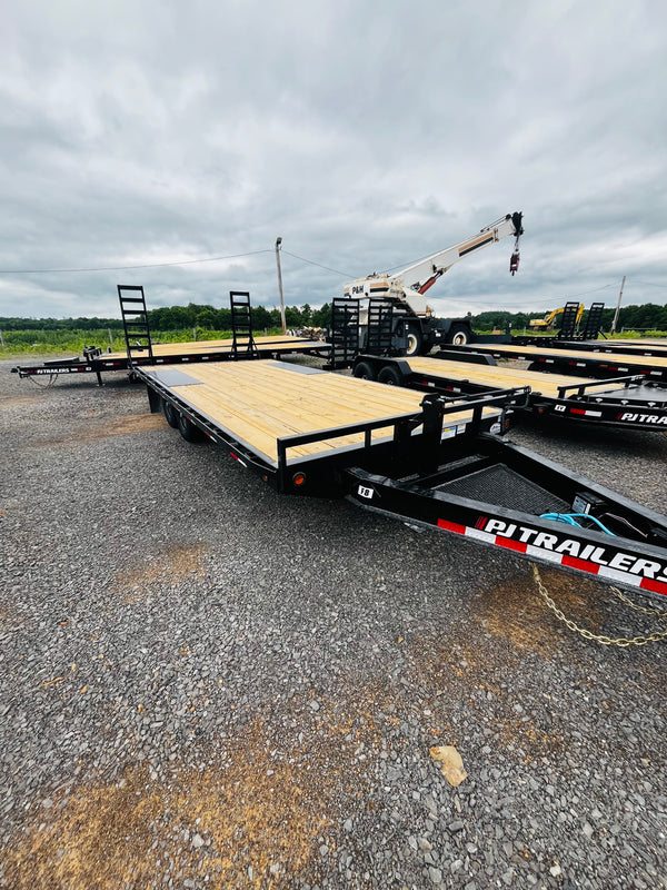 2027 PJ F8 8.5X20 DECKOVER FLATBED TRAILER 14K GVWR