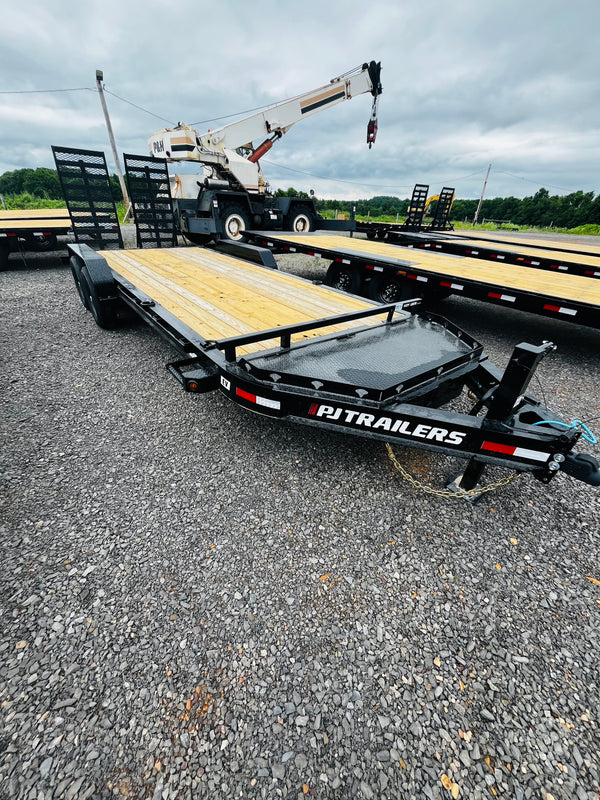 2027 PJ EV 7X20 EQUIPMENT TRAILER 15.4K GVWR