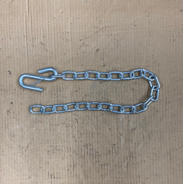 Silver Safety Chain 1/4x31" (5K Capacity)
