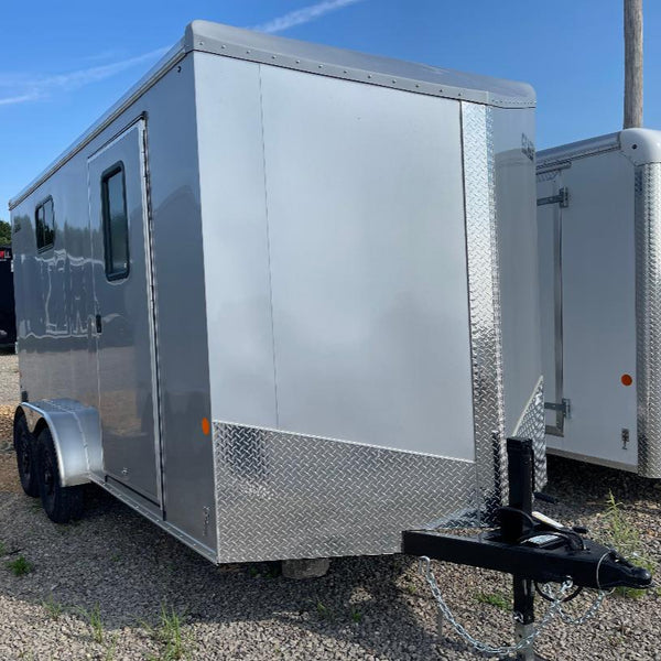 2026 CAR MATE 7X14 AVALANCHE W/ RAMP DOOR & 12" ADDED HEIGHT
