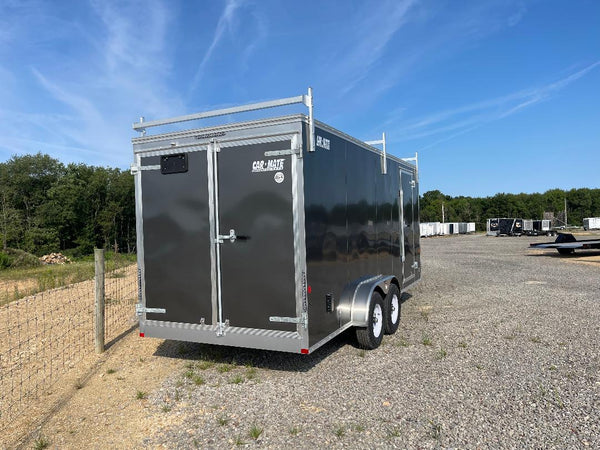 2026 Car Mate 7x18 Contractor Package 9990# GVWR