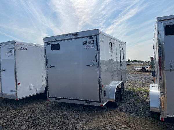 2026 CAR MATE 7X14 AVALANCHE W/ RAMP DOOR & 12" ADDED HEIGHT
